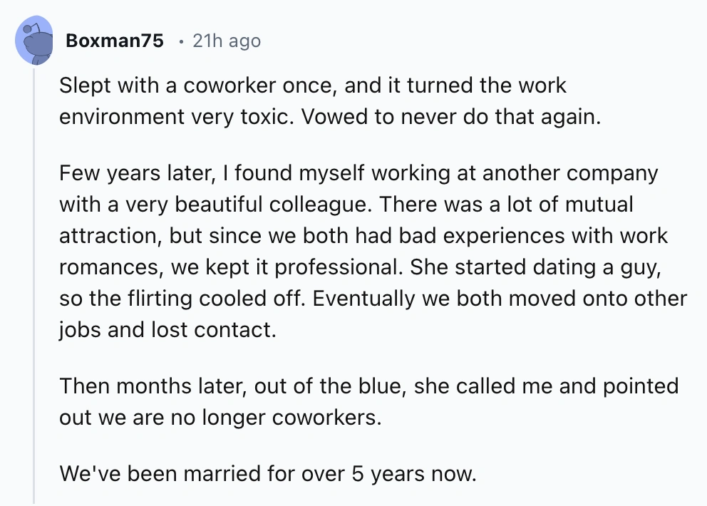 27 Individuals Reveal the Consequences of Sleeping with Their Colleagues