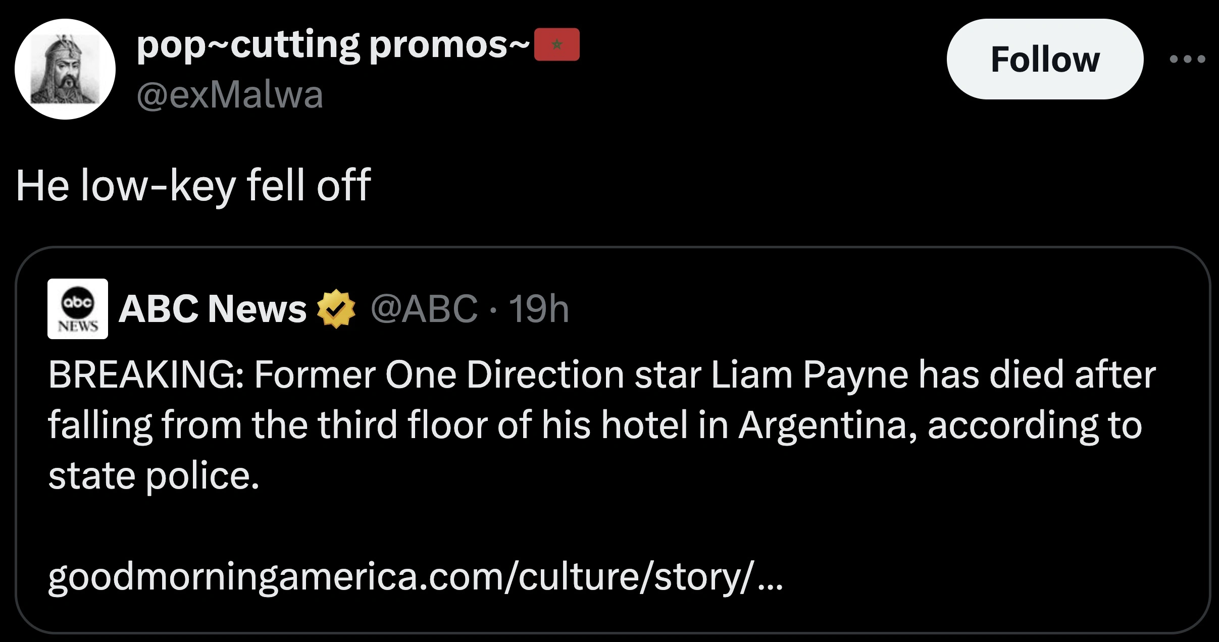 27 Insensitive Responses to the Latest Liam Payne Update
