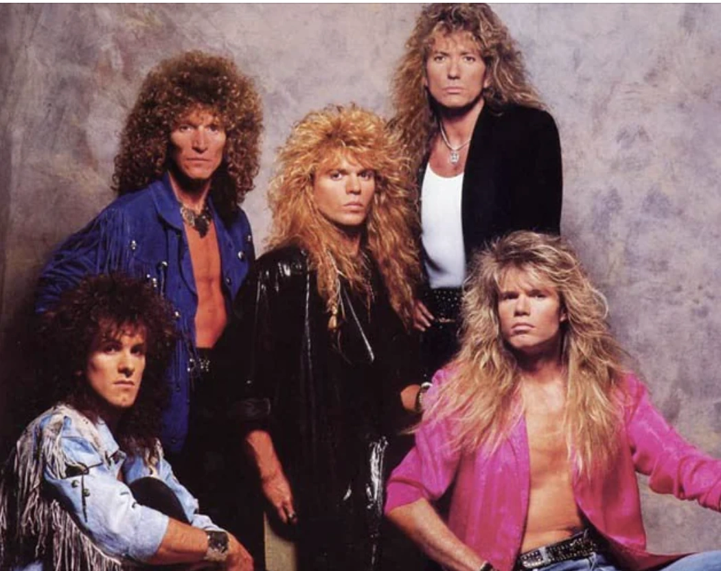 21 Captivating Images of '80s Rock Bands with Iconic Hairstyles that Rocked the Decade