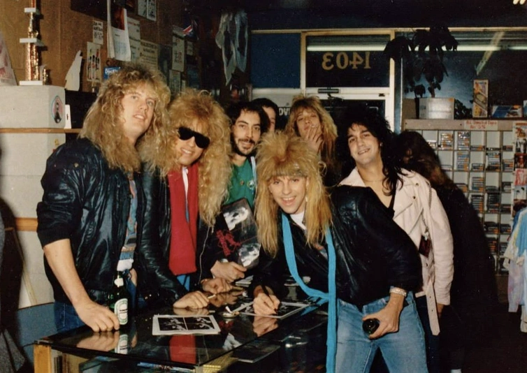 21 Captivating Images of '80s Rock Bands with Iconic Hairstyles that Rocked the Decade