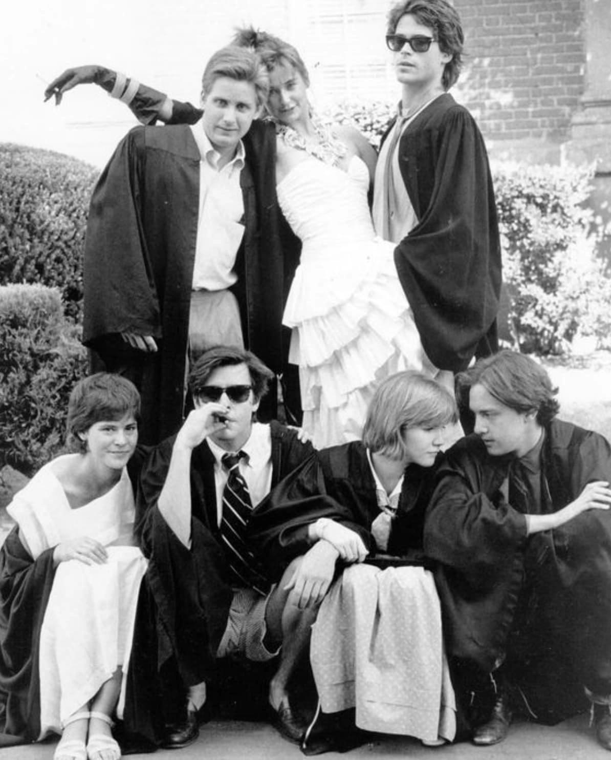 22 Vintage Photos of the Brat Pack at the Peak of Their Fame