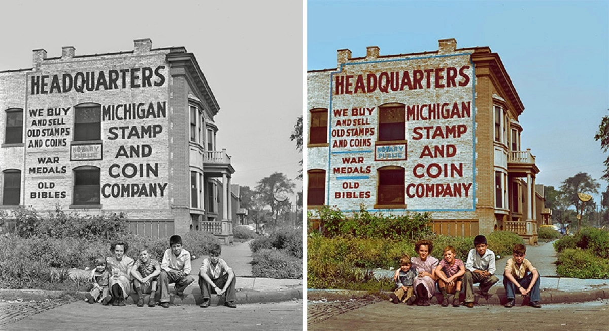 Vibrant Transformation: 37 Monochrome Images Infused with Color