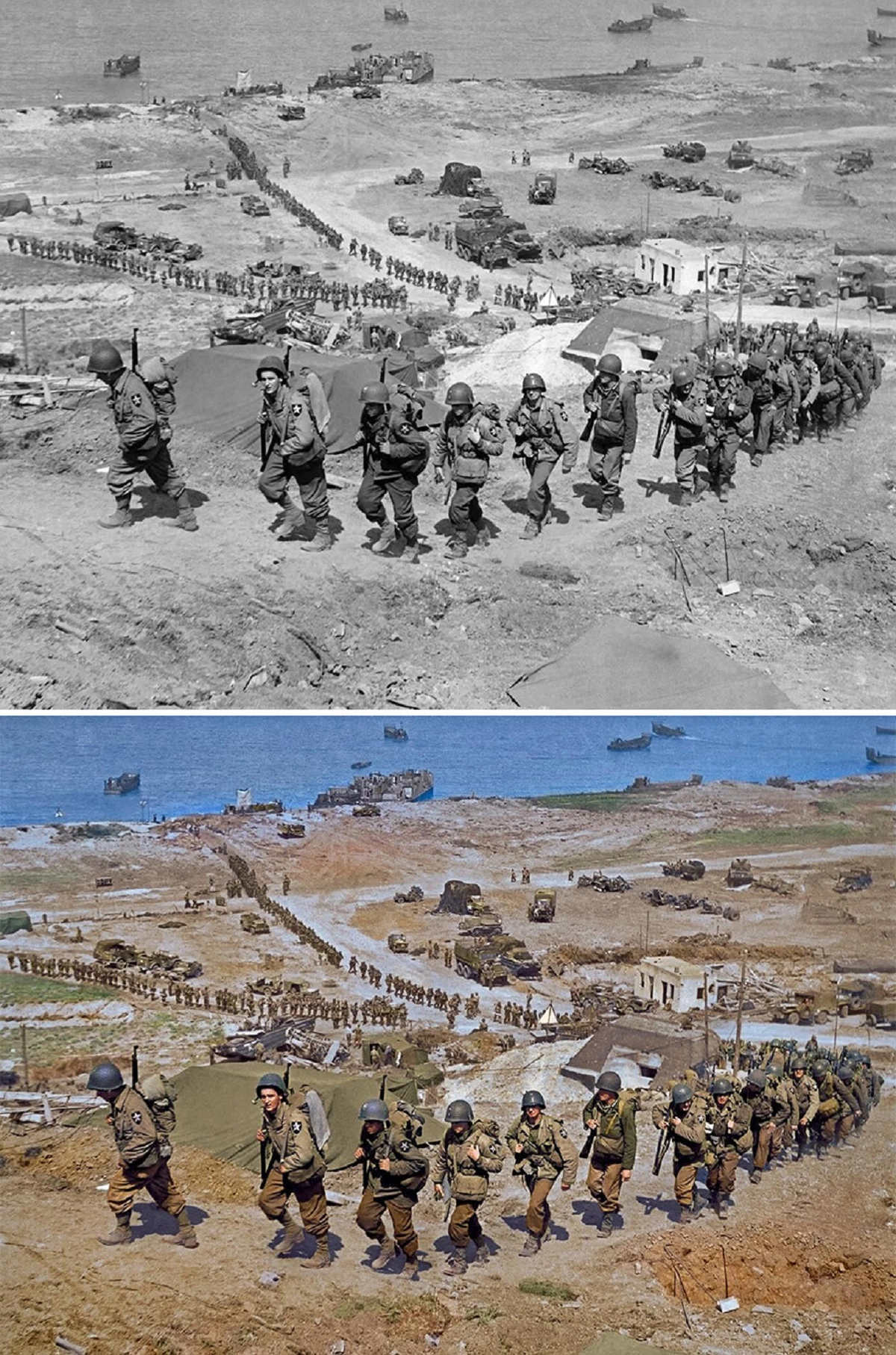 Vibrant Transformation: 37 Monochrome Images Infused with Color