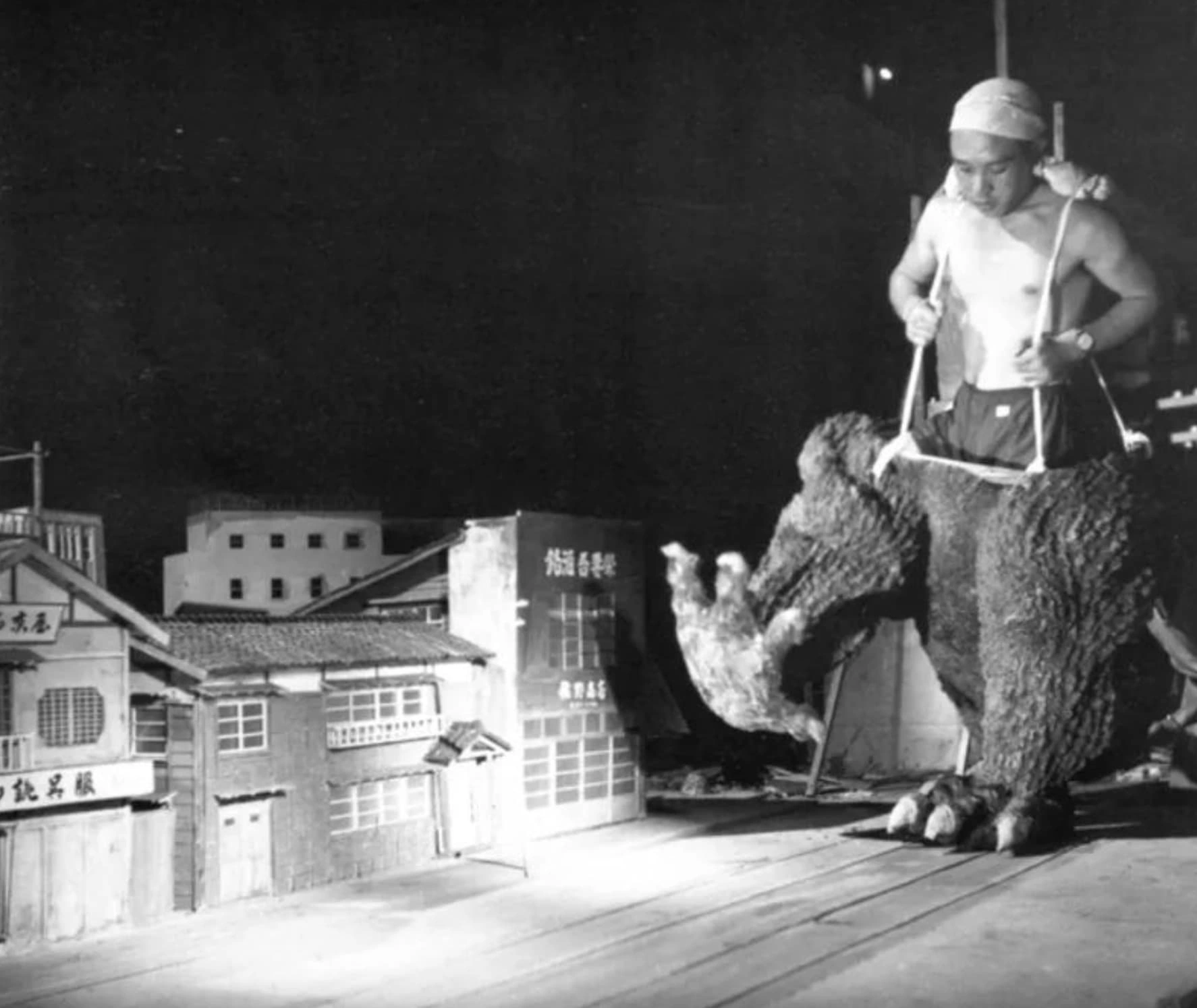 Unveiling the Making of Classic Godzilla Films: 23 Exclusive Behind-the-Scenes Shots