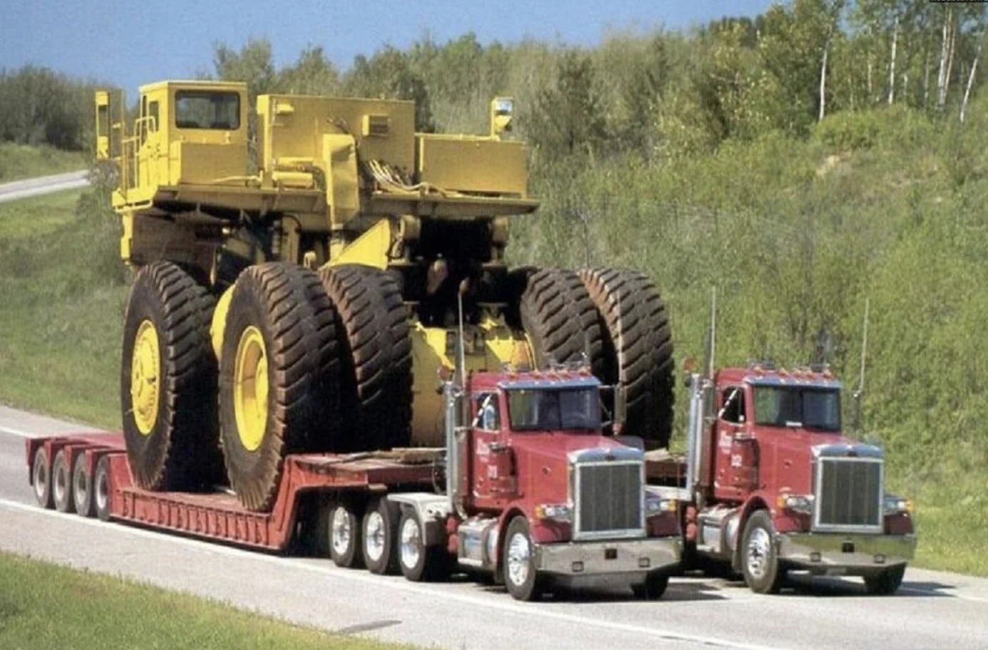 21 Big Rigs Transporting Enormous Cargo