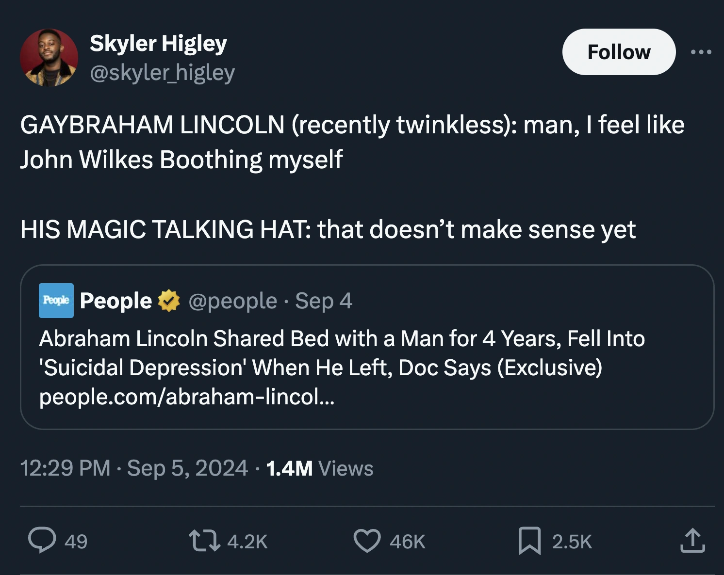 Top Memes and Responses to the Alleged Gay Relationships of President Abraham Lincoln