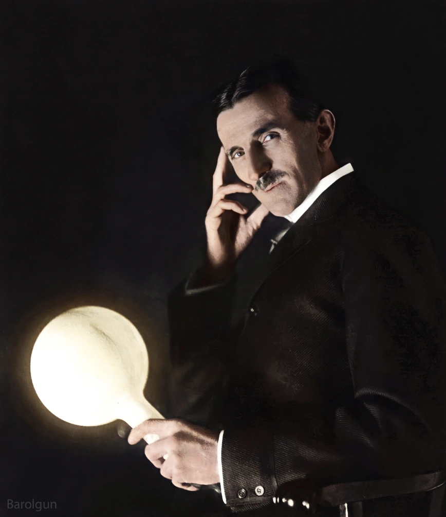 22 Captivating Images of Nikola Tesla Embodying a Brilliantly Eccentric Genius