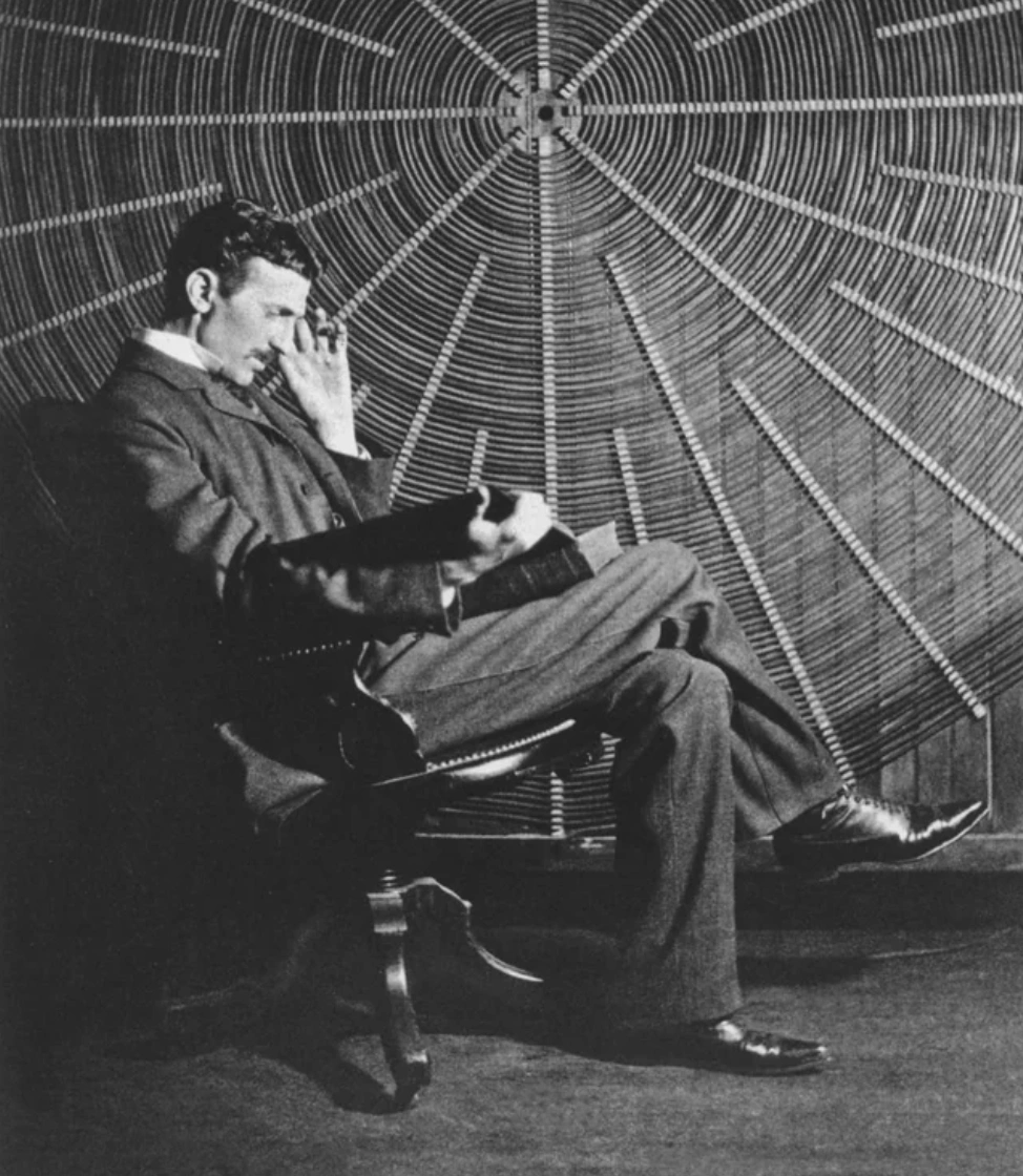 22 Captivating Images of Nikola Tesla Embodying a Brilliantly Eccentric Genius