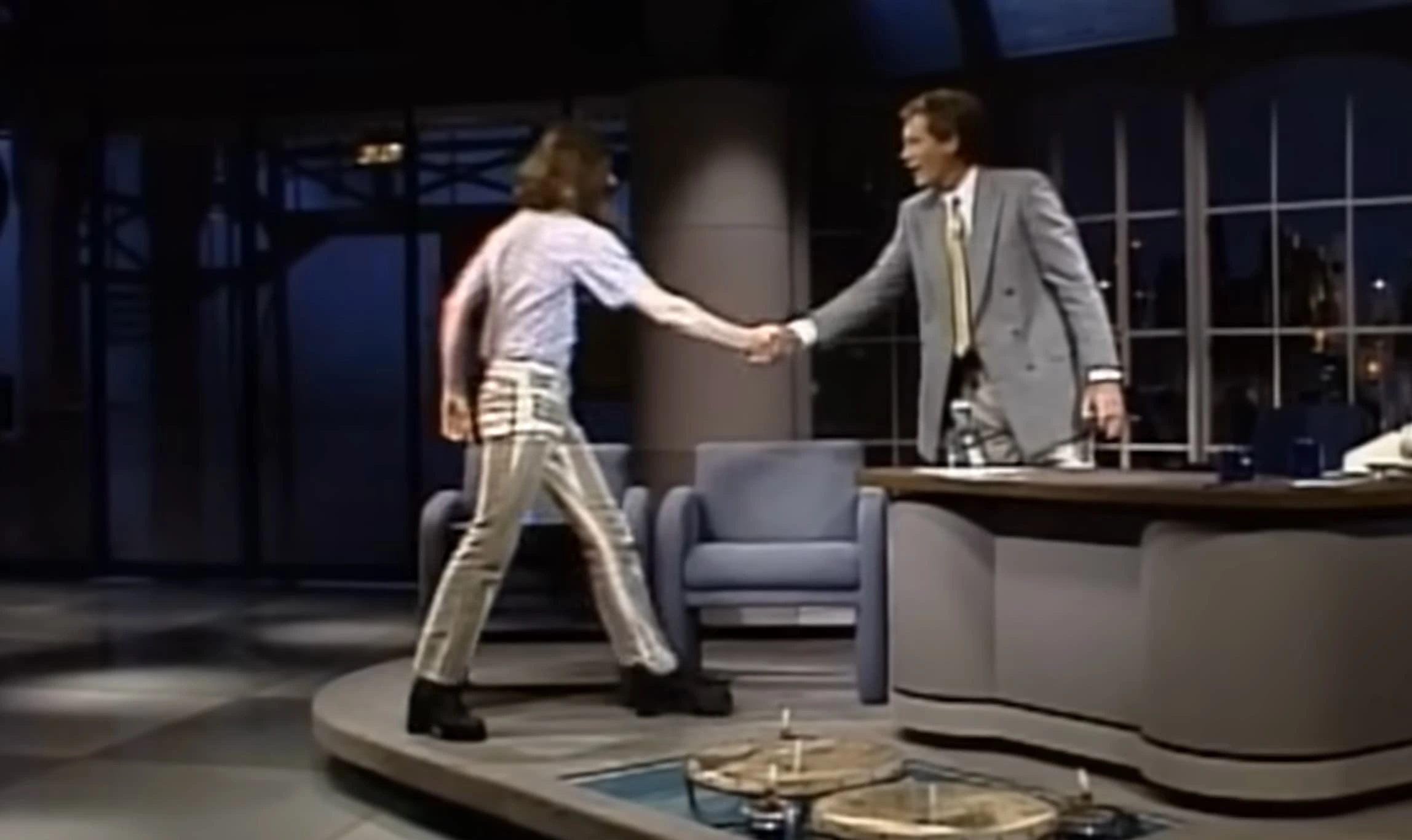 21 Insane Photos from Crispin Glover's Iconic 1987 Guest Spot on 'Late Night with David Letterman'