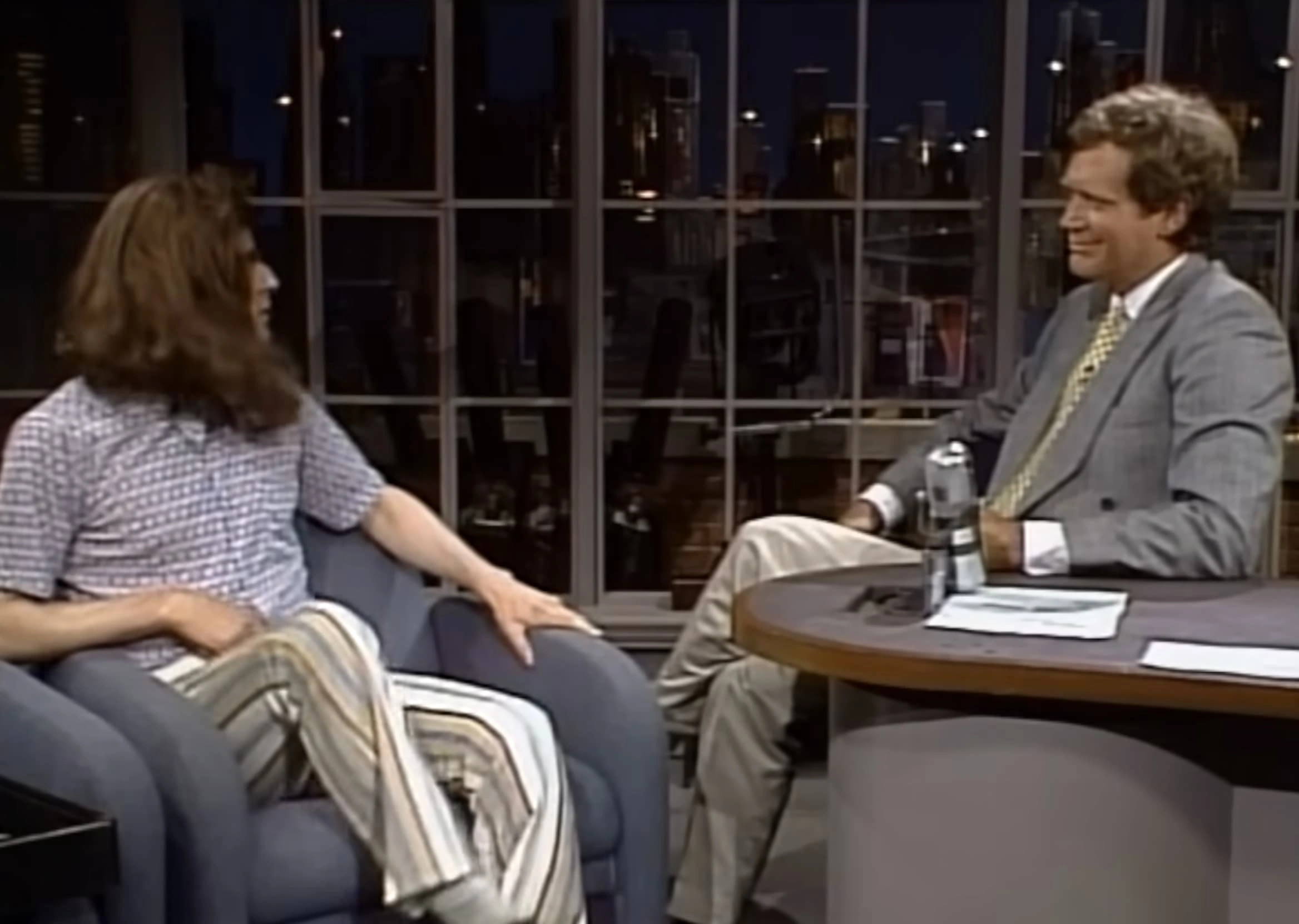 21 Insane Photos from Crispin Glover's Iconic 1987 Guest Spot on 'Late Night with David Letterman'