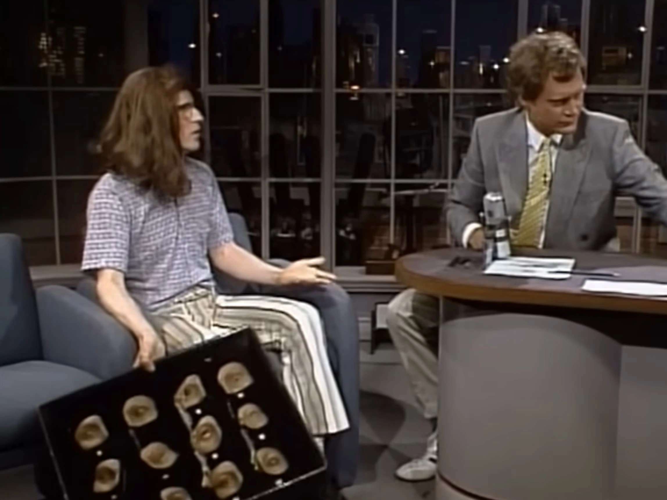 21 Insane Photos from Crispin Glover's Iconic 1987 Guest Spot on 'Late Night with David Letterman'