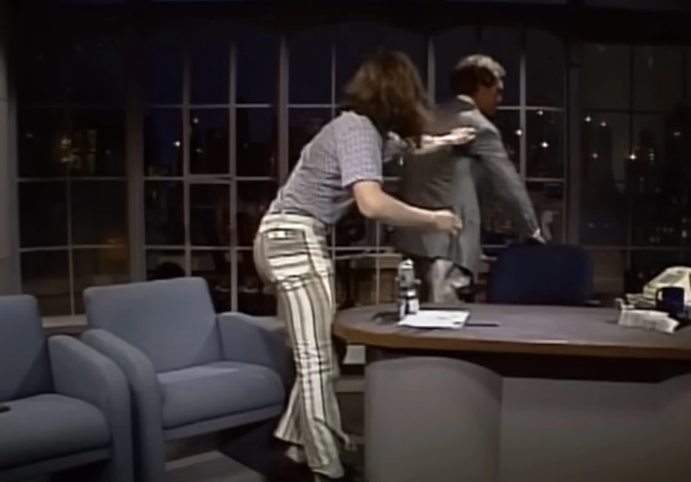 21 Insane Photos from Crispin Glover's Iconic 1987 Guest Spot on 'Late Night with David Letterman'