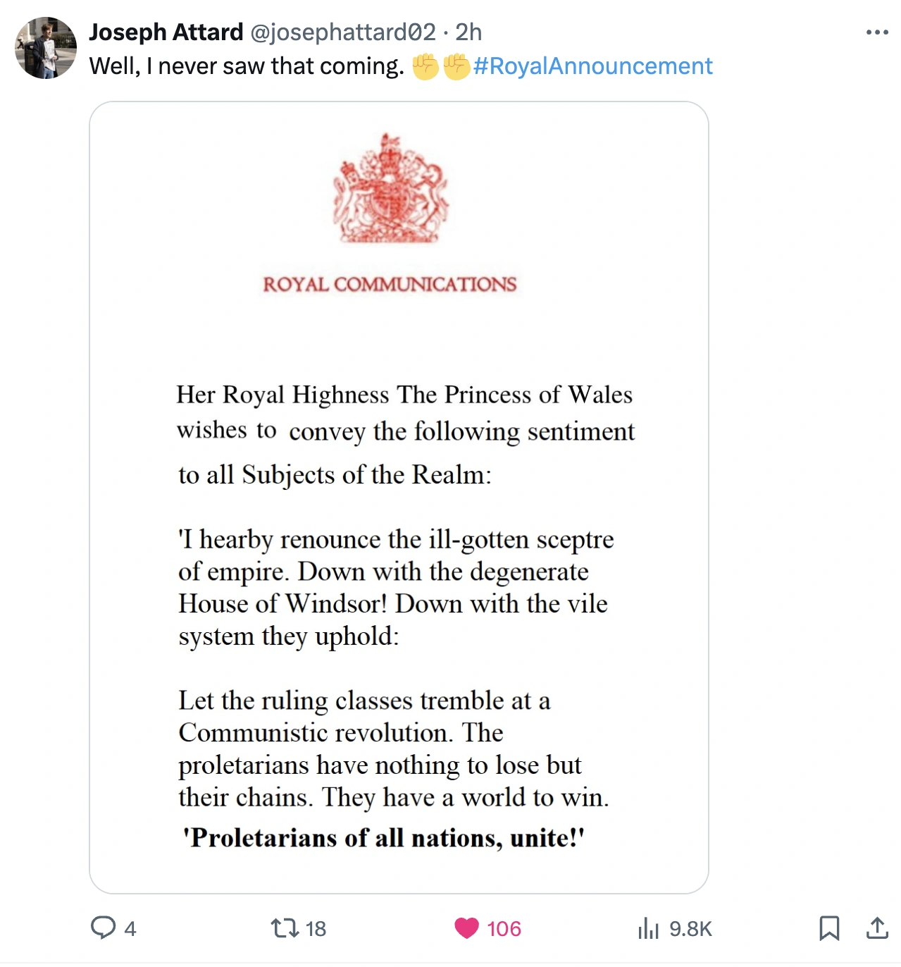 15 Royal Announcements We Secretly Hope to be True