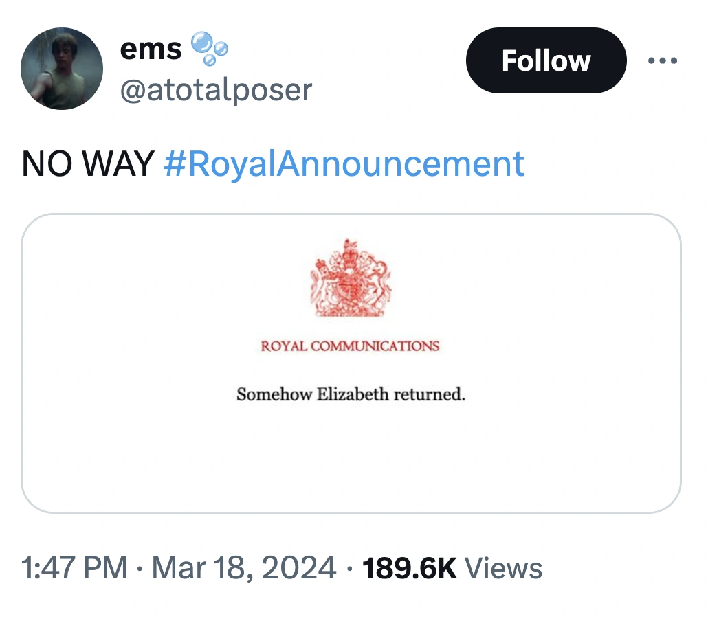 15 Royal Announcements We Secretly Hope to be True