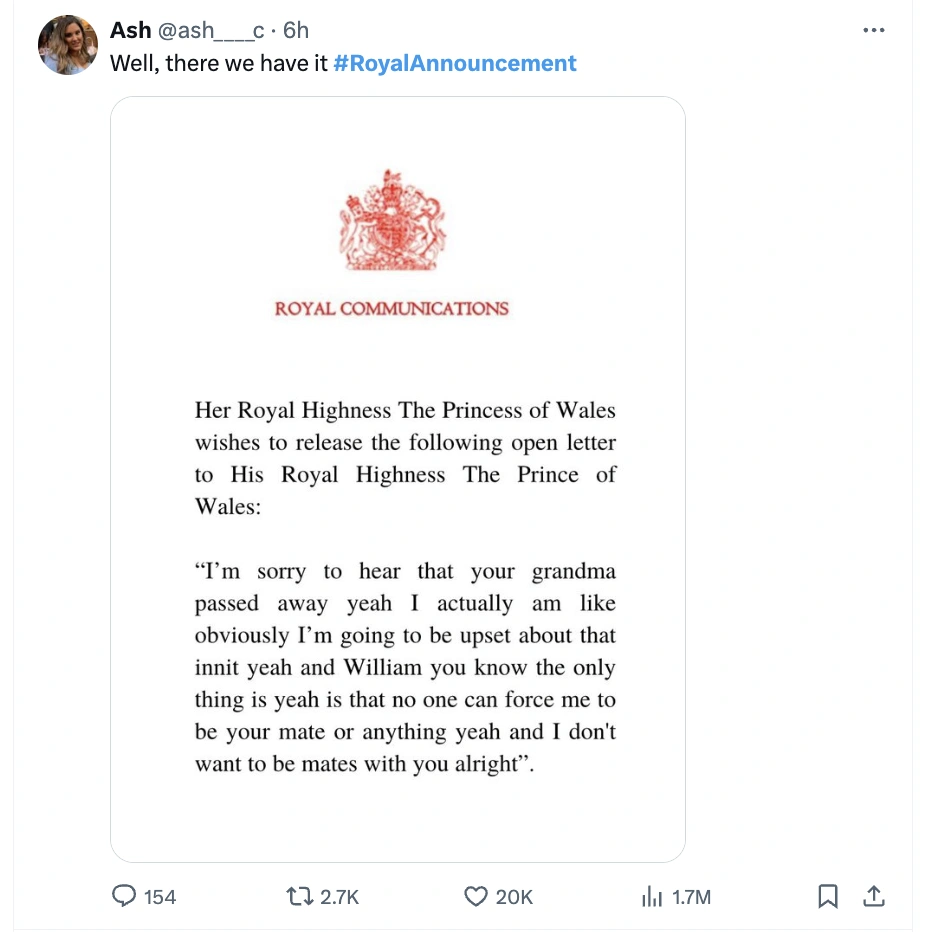 15 Royal Announcements We Secretly Hope to be True