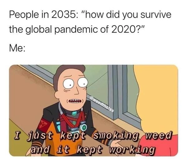 29 Hilarious Memes for Those Enjoying a Good High