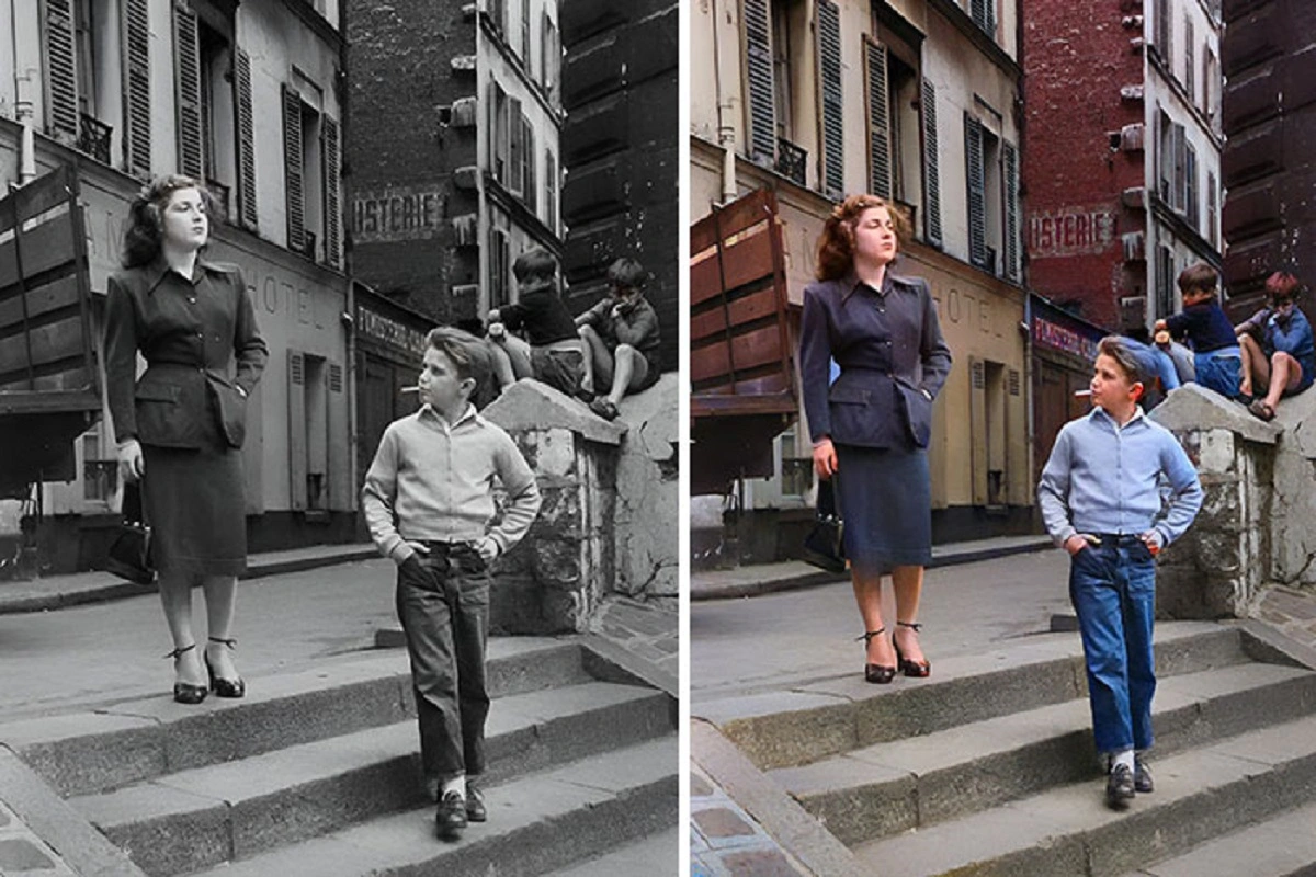 Reviving Vintage Memories: 40 Old-School Photos in Vibrant Color