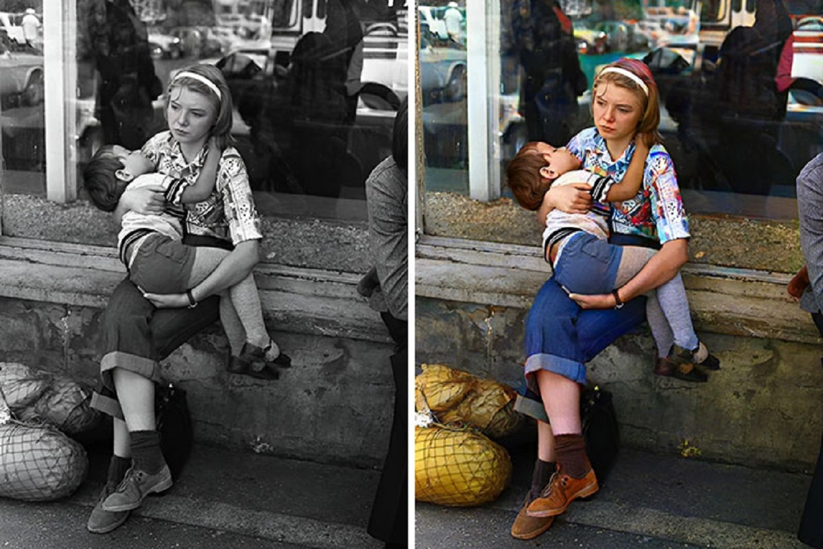 Reviving Vintage Memories: 40 Old-School Photos in Vibrant Color