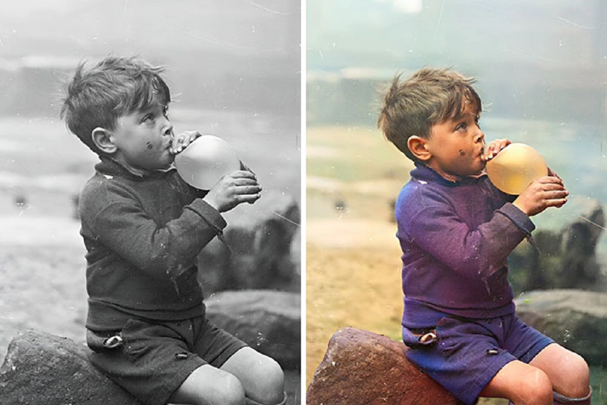 Reviving Vintage Memories: 40 Old-School Photos in Vibrant Color