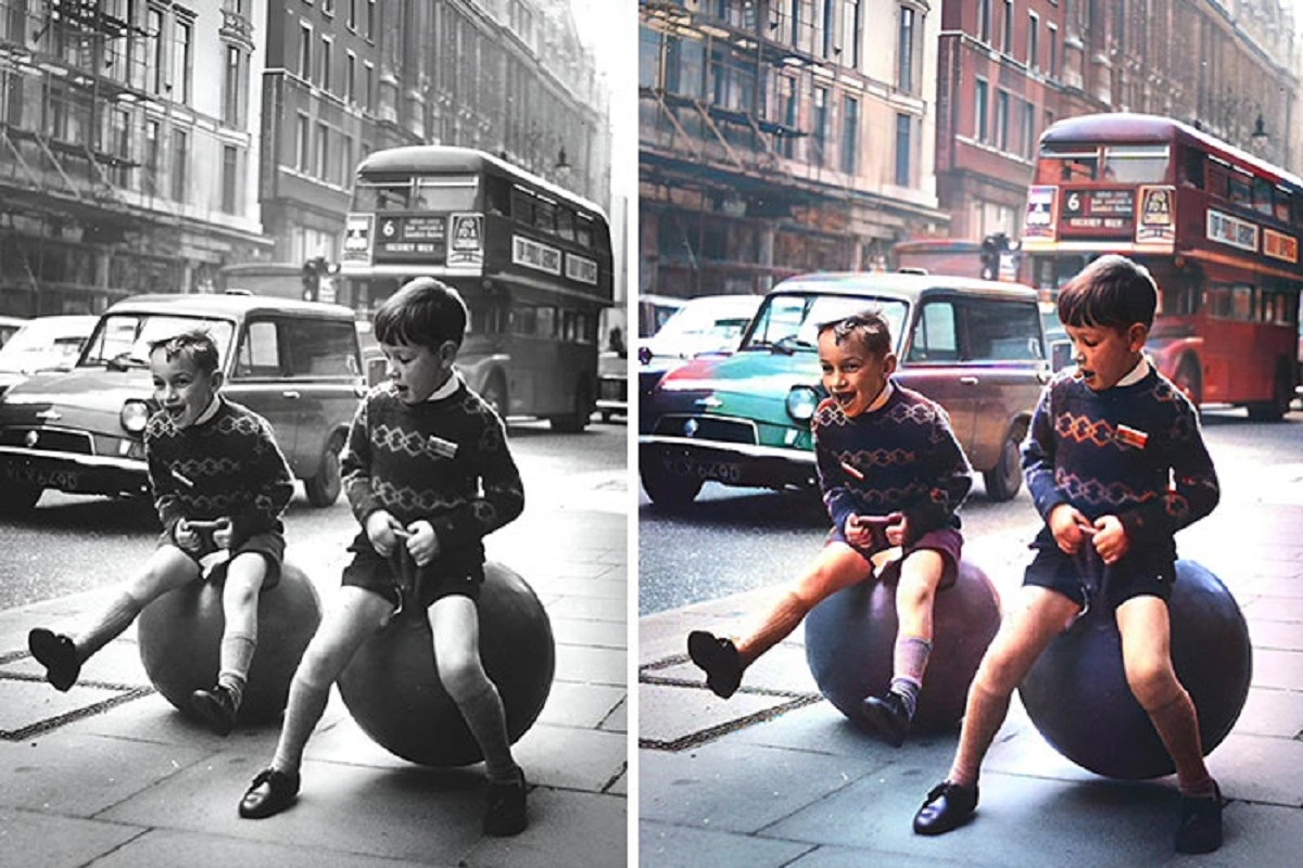 Reviving Vintage Memories: 40 Old-School Photos in Vibrant Color