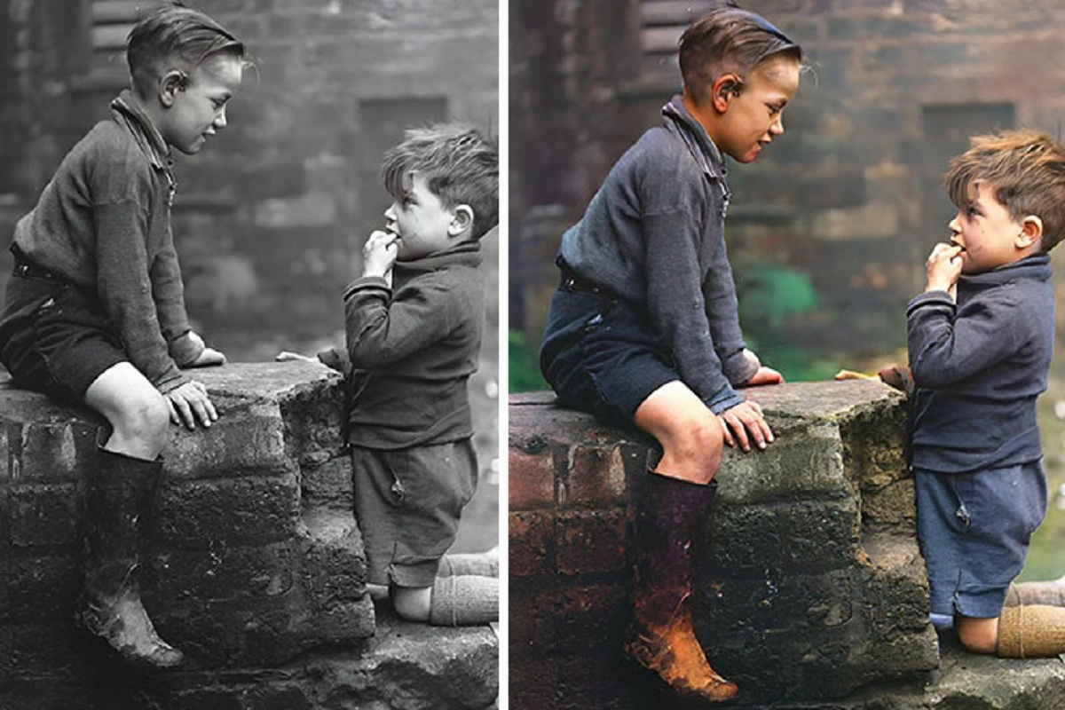 Reviving Vintage Memories: 40 Old-School Photos in Vibrant Color