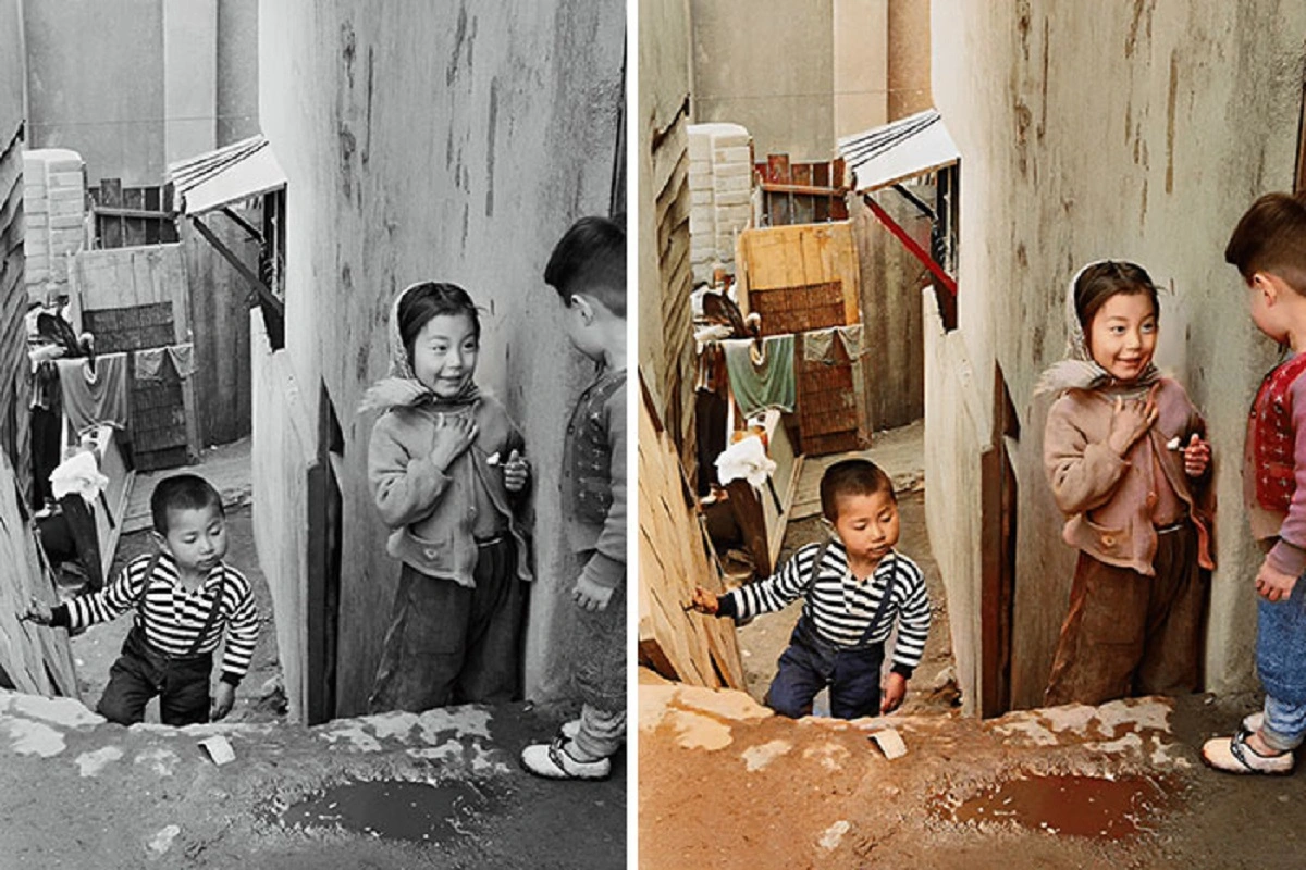 Reviving Vintage Memories: 40 Old-School Photos in Vibrant Color