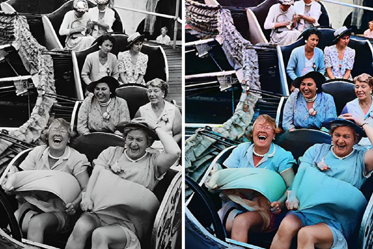 Reviving Vintage Memories: 40 Old-School Photos in Vibrant Color