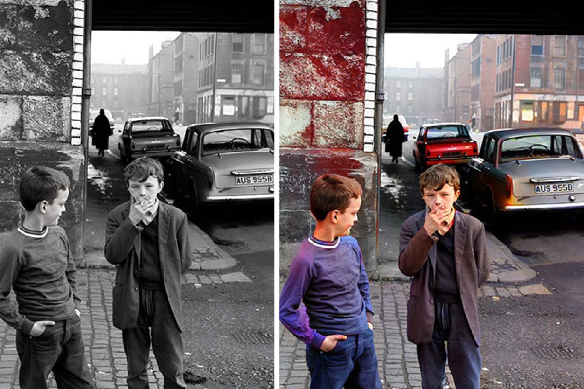 Reviving Vintage Memories: 40 Old-School Photos in Vibrant Color