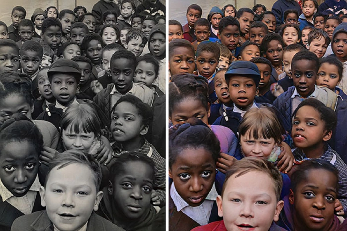 Reviving Vintage Memories: 40 Old-School Photos in Vibrant Color