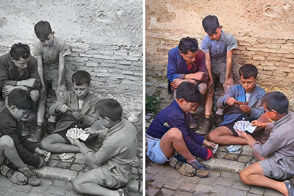 Reviving Vintage Memories: 40 Old-School Photos in Vibrant Color