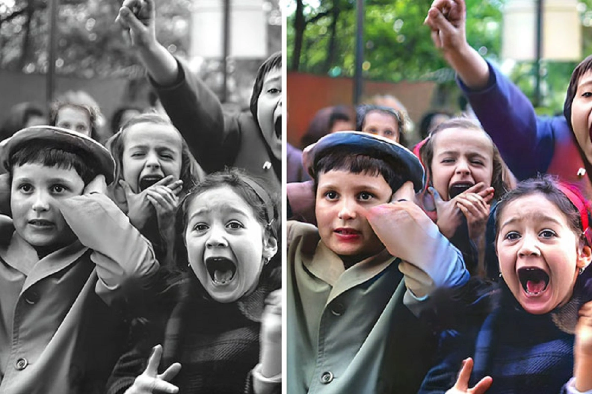 Reviving Vintage Memories: 40 Old-School Photos in Vibrant Color