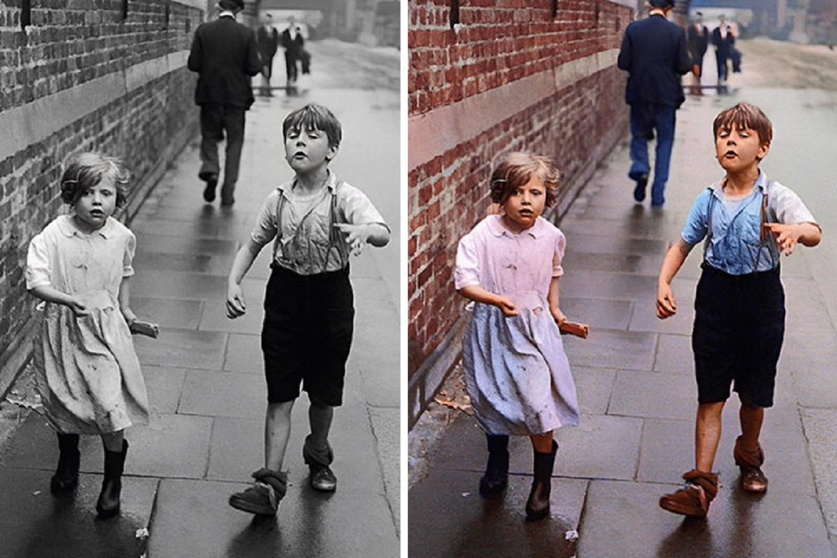Reviving Vintage Memories: 40 Old-School Photos in Vibrant Color