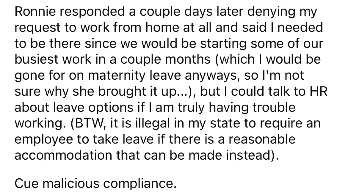 Employee Seeks HR Help After Boss's Suggestion, Successfully Resolves Issue