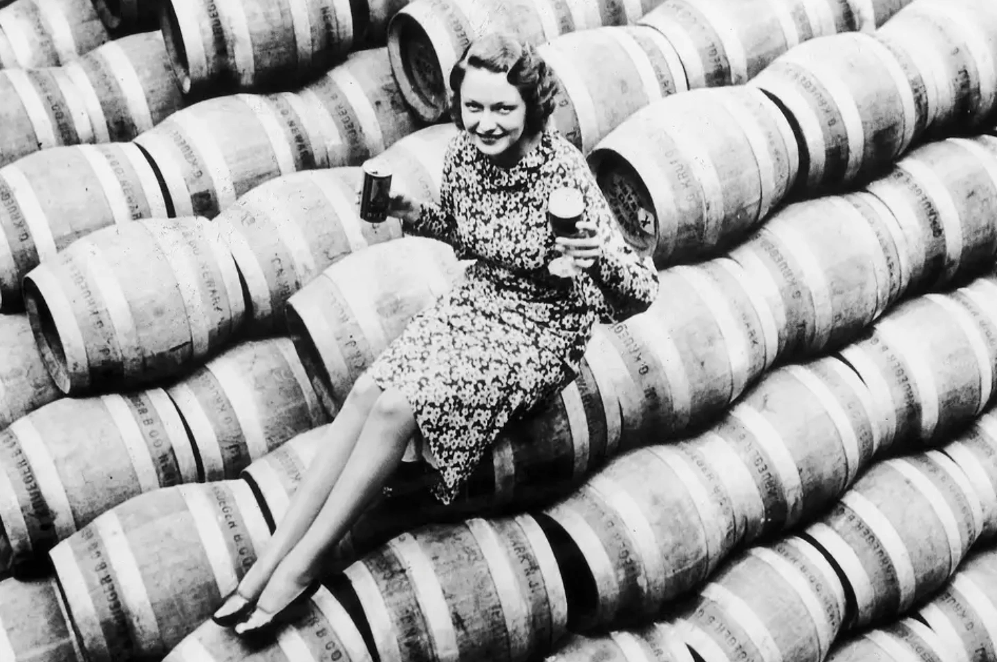 21 Joyful Images of Individuals Commemorating the Repeal of Prohibition