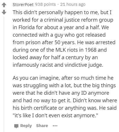 Former Inmates Reveal Their Most Surprising Experiences Upon Release