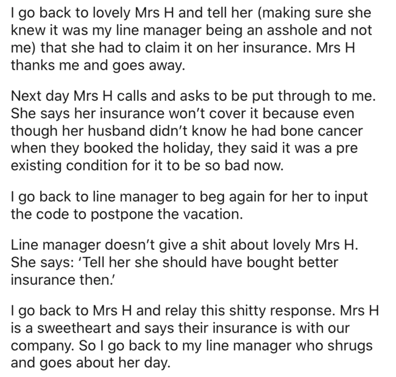 Elderly Woman Faces Trip Cancellation Fees Due to Husband's Cancer Diagnosis, Compassionate Customer Service Agent Discovers Solution