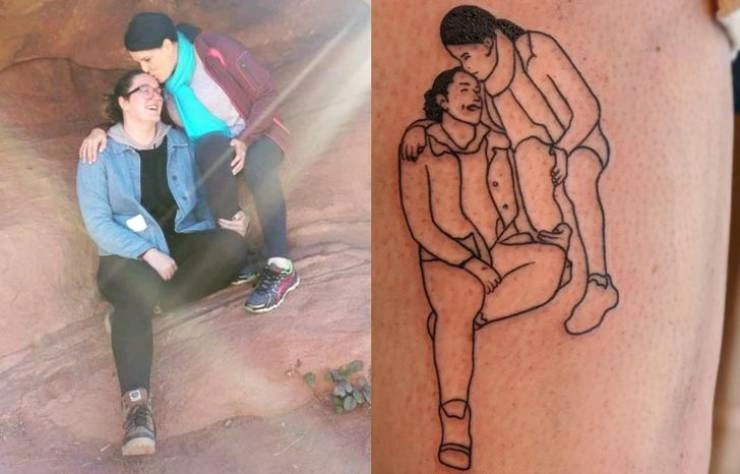 23 Stunning Tattoos Overflowing with Emotions
