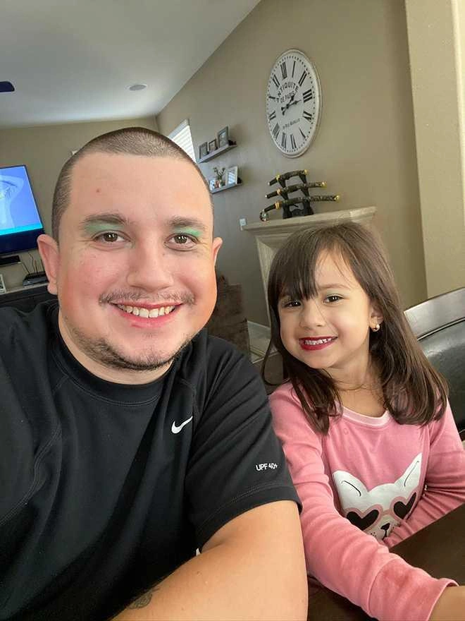21 Fathers Rocking Makeovers Done by Their Daughters