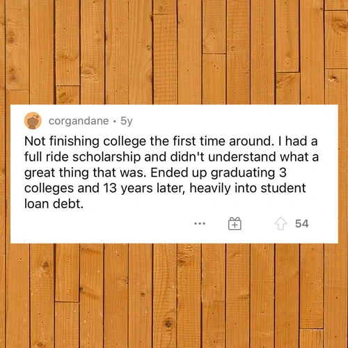 21 Individuals Reflect on Their Greatest Life Regrets