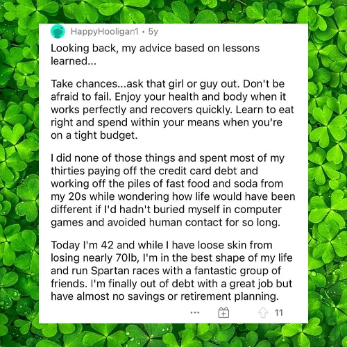 21 Individuals Reflect on Their Greatest Life Regrets