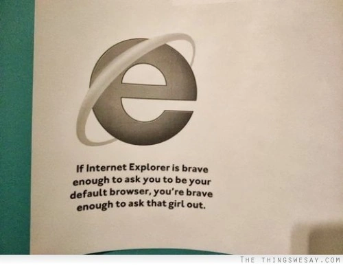 Thirsty Thursday Kicks Off with an Early Celebration of Internet Explorer's Demise (21 Photos)