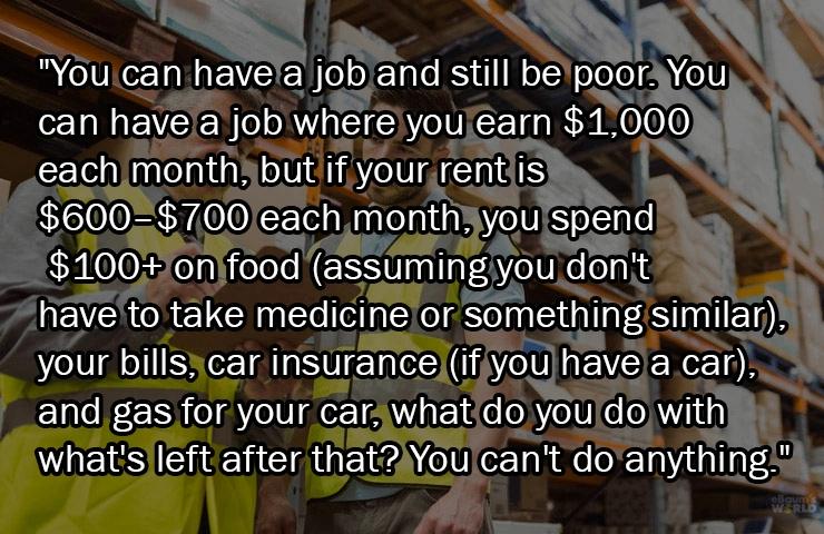 16 Things People Who Were Not Raised in Poverty Might Not Understand
