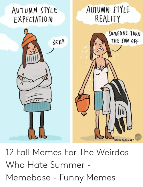 23 Autumn Memes That Are Too Spicy for Denim