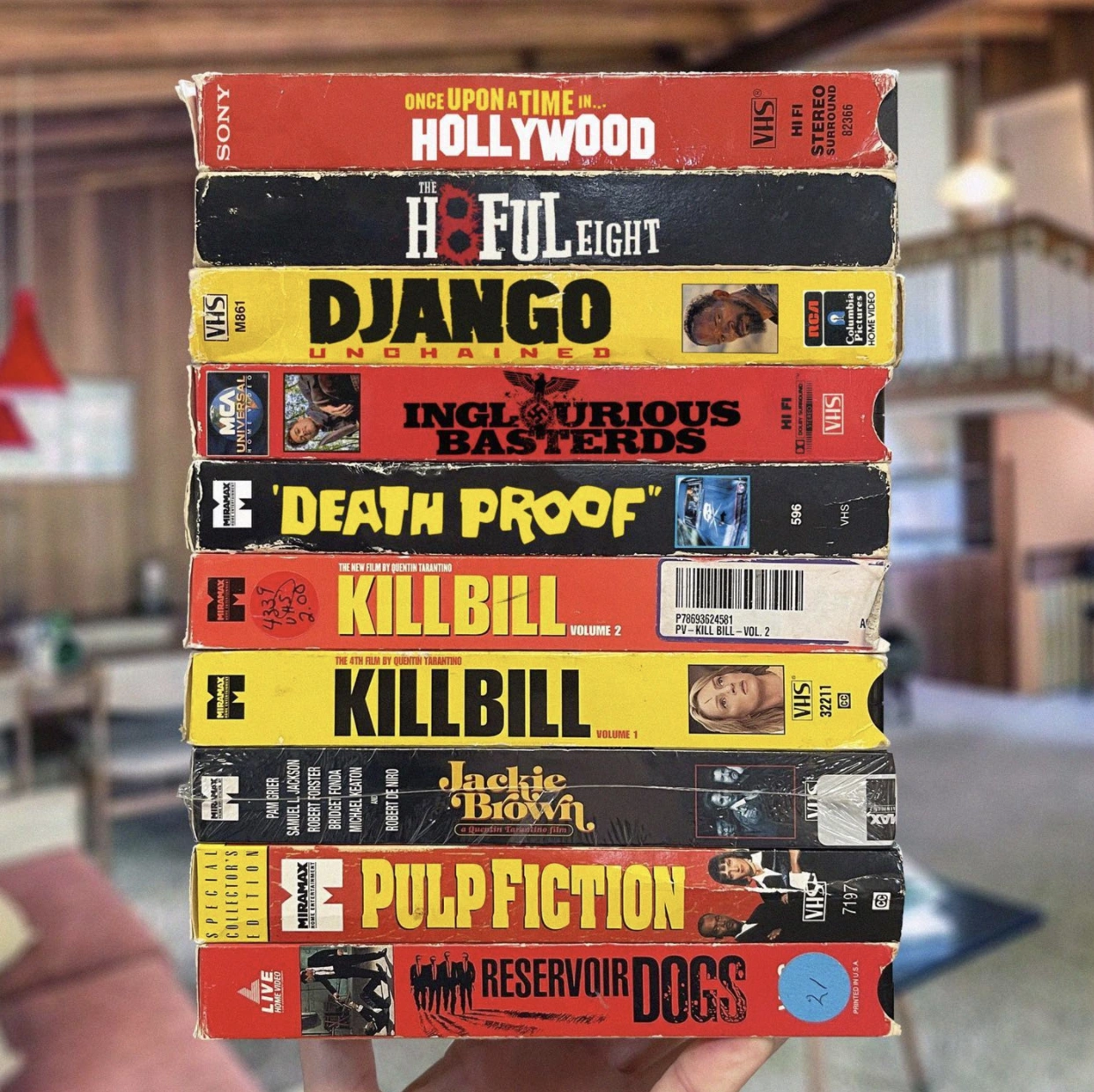 Guy's Instagram Account Devoted to Vintage '90s VHS Tapes