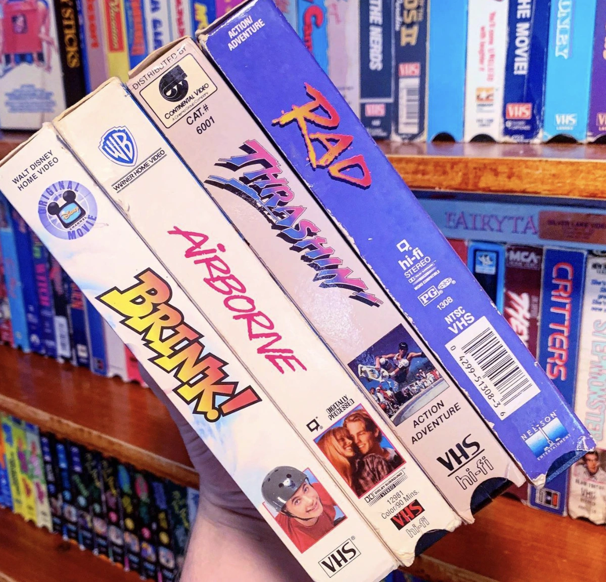 Guy's Instagram Account Devoted to Vintage '90s VHS Tapes