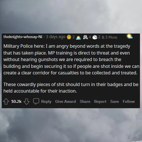 Insights from Law Enforcement: Police Officers Reflect on the Texas Crisis