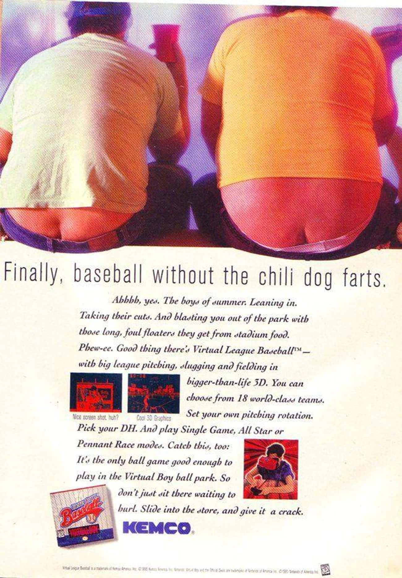 20 Retro Gaming Ads That Pushed the Boundaries