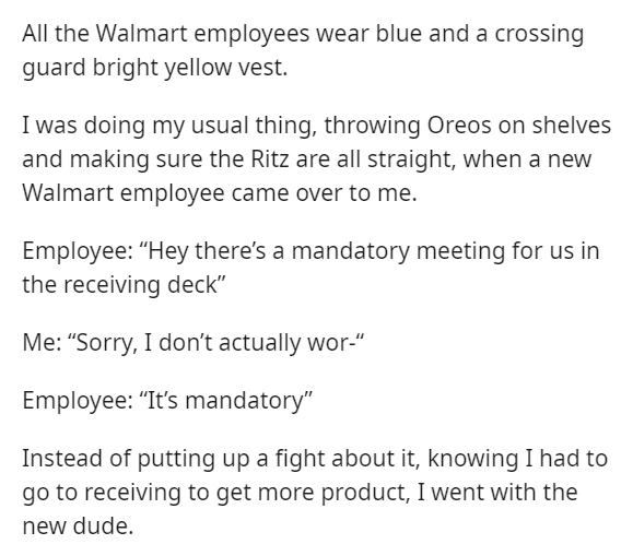 Man Loses Job He Never Had
