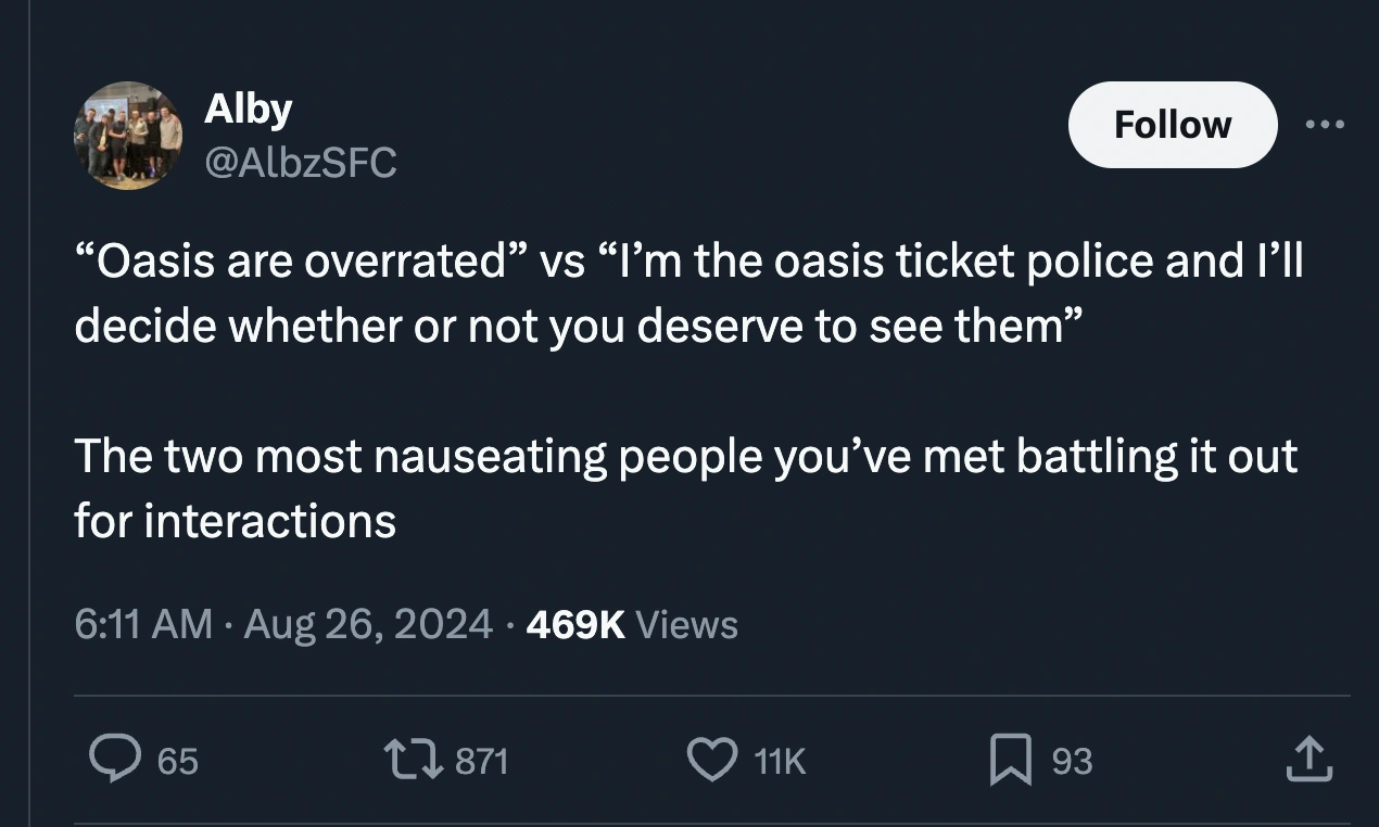 26 Hilarious Memes and Responses to the Anticipated Oasis Reunion