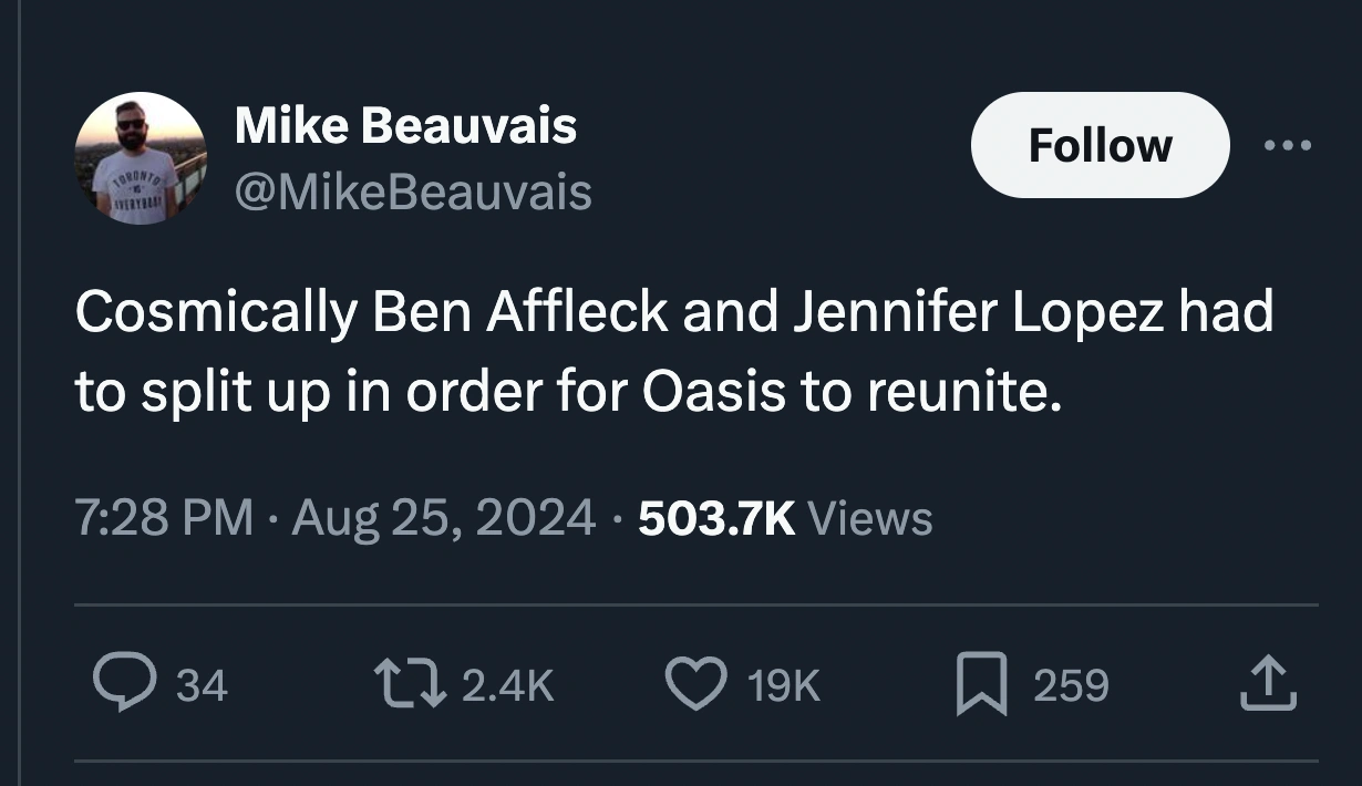 26 Hilarious Memes and Responses to the Anticipated Oasis Reunion